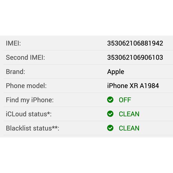 Excellent Condition - Apple iPhone XR (A1984), 64GB Unlocked - Picture 4 of 4